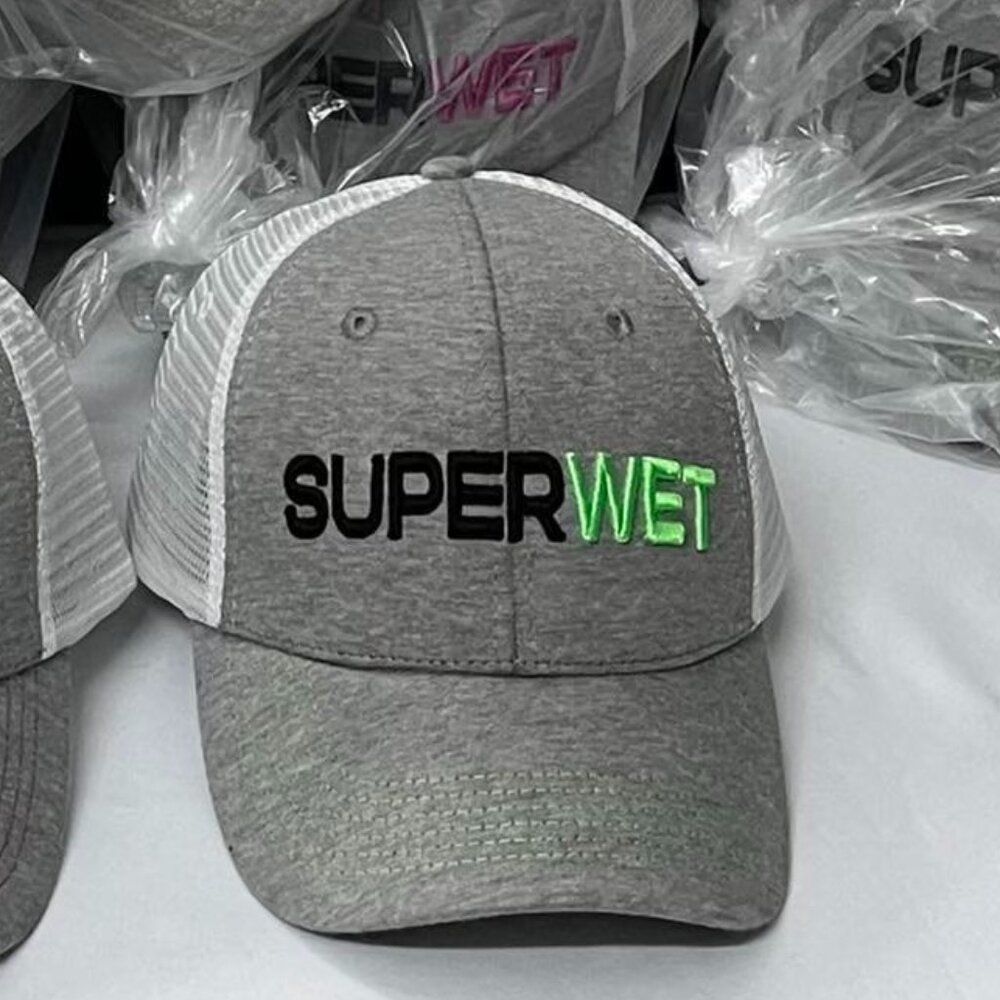 SUPER WET Trucker Hat-Unisex for Spring break, Festival, Pride, Summer, beach